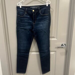 American Eagle Dark Wash Skinny Jeggings